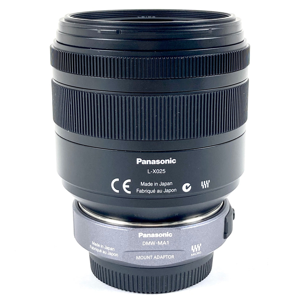 パナソニック Panasonic LEICA D SUMMILUX 25mm F1.4 ASPH.＋マウントアダプター DMW-MA1 一眼カメラ用レンズ（オートフォーカス） 【中古】