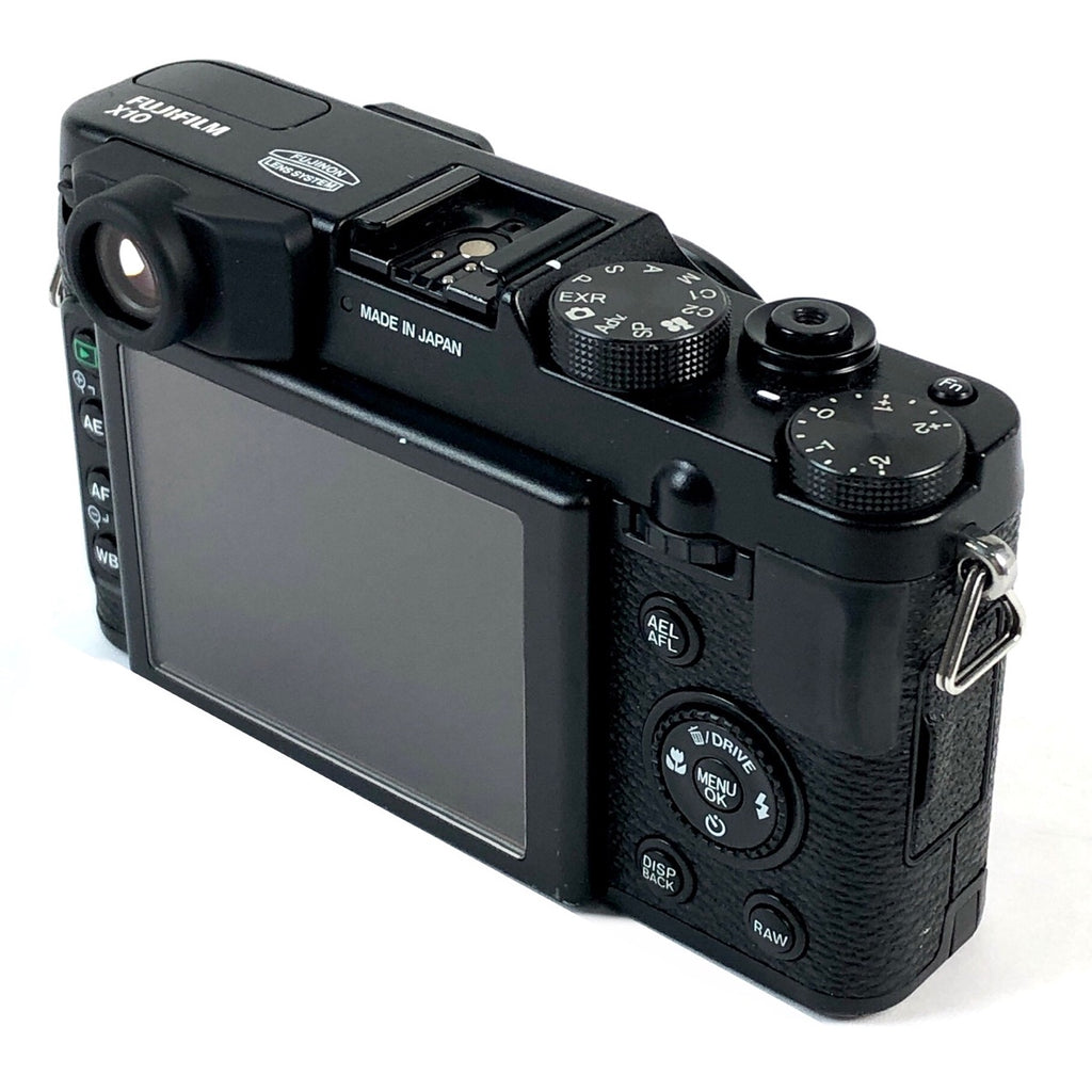 富士フイルム FUJIFILM X10 ブラック コンパクトデジタルカメラ 【中古】