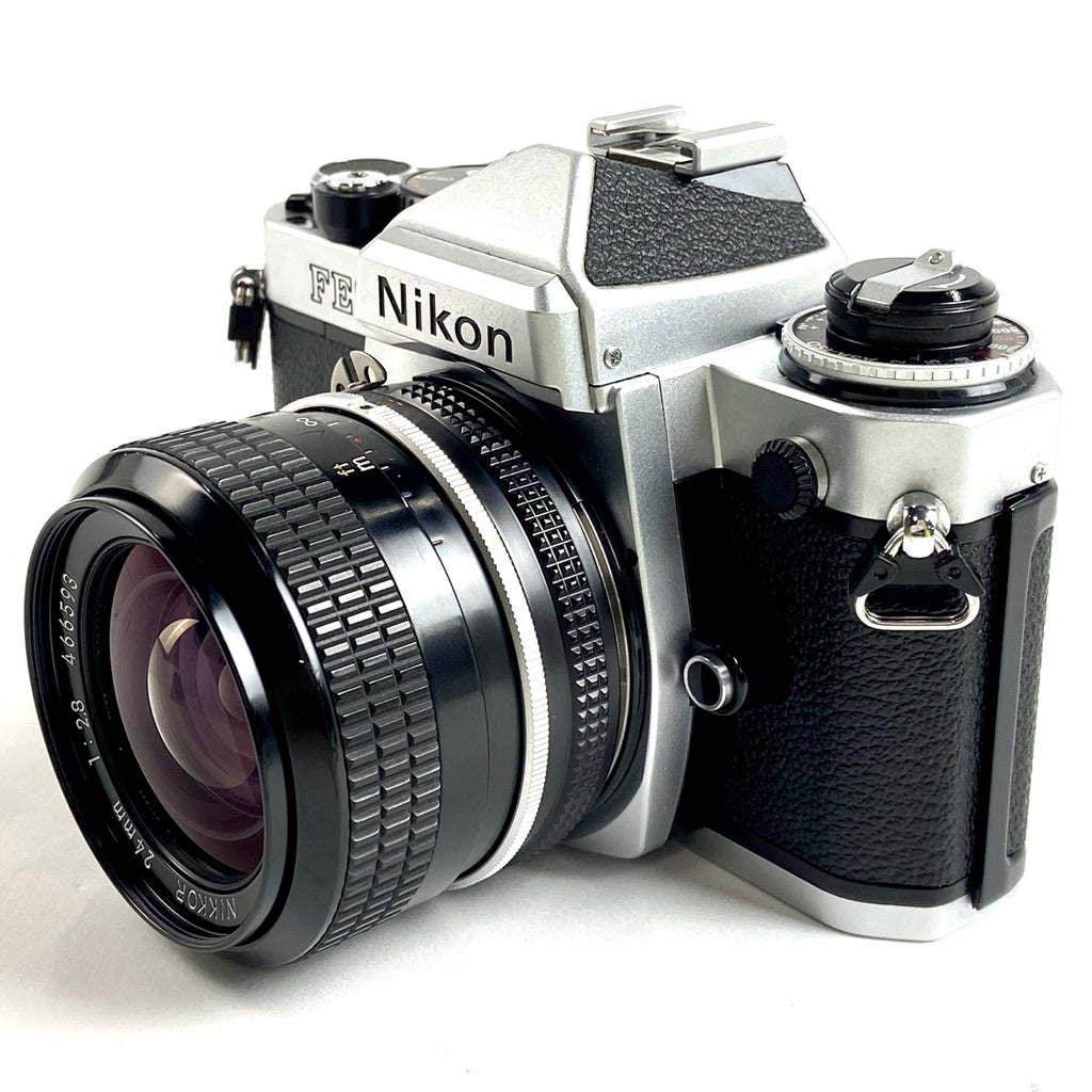 ニコン Nikon FE2 + Ai NIKKOR 24mm F2.8 ［ジャンク品］ フィルム マニュアルフォーカス 一眼レフカメラ 【中古】