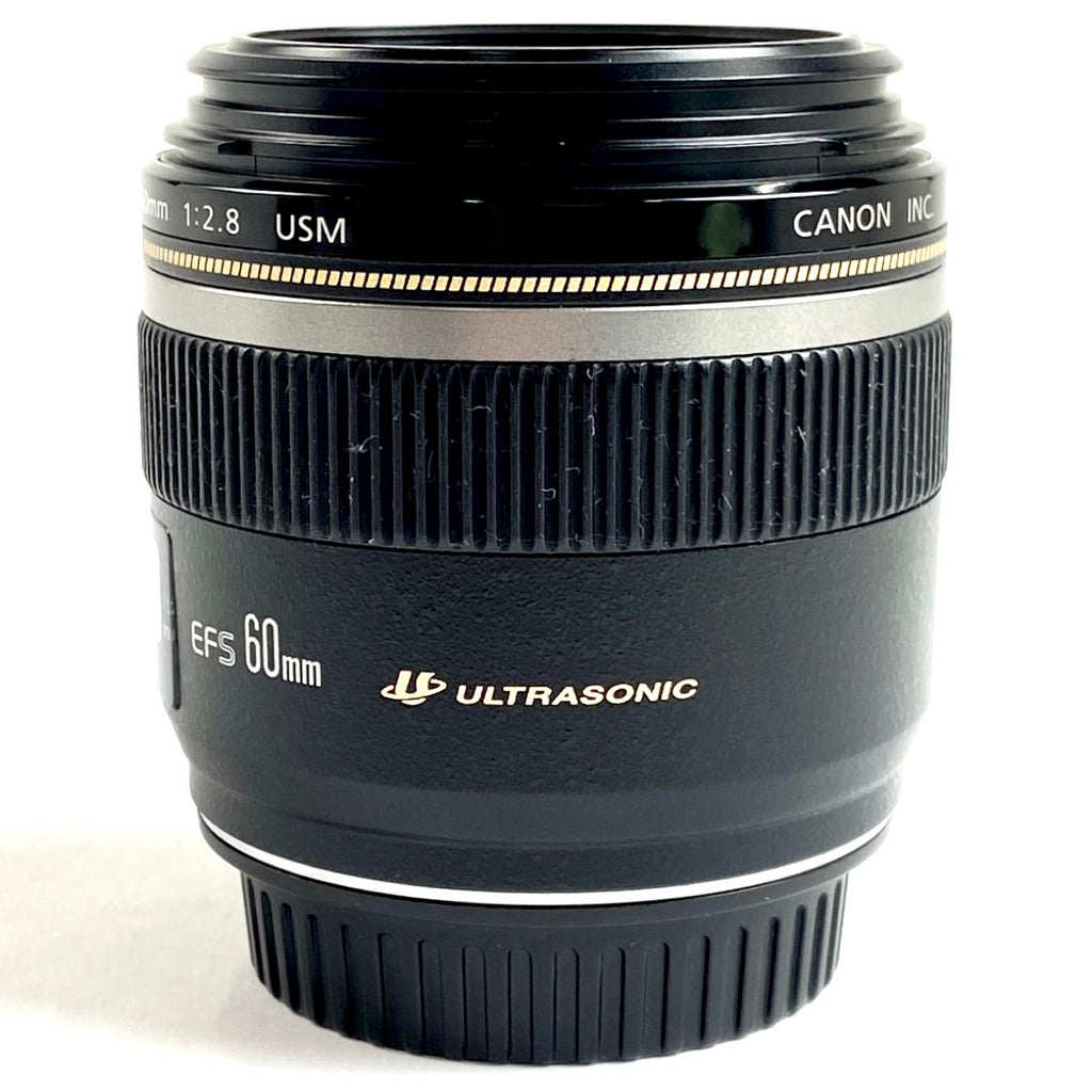 キヤノン Canon EF-S 60mm F2.8 MACRO USM 一眼カメラ用レンズ（オートフォーカス） 【中古】