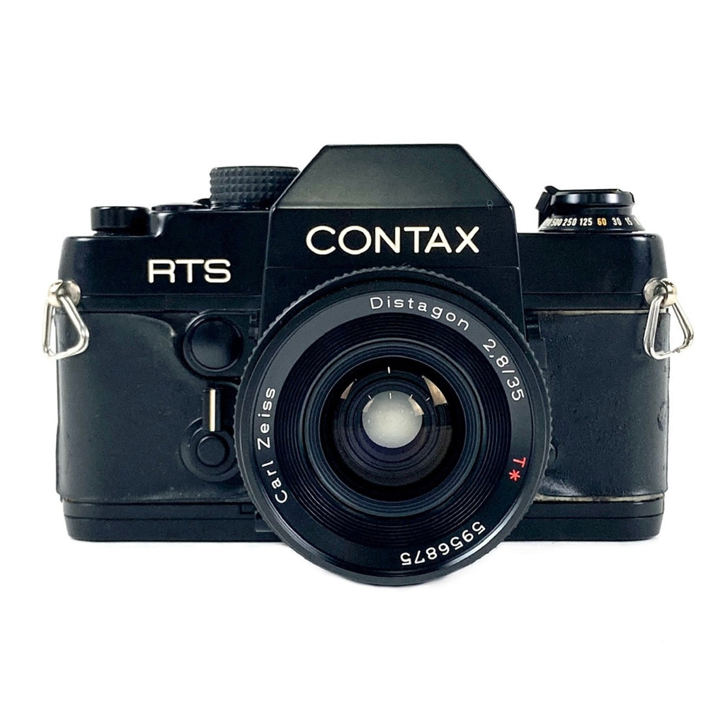 コンタックス CONTAX RTS ＋ Distagon T* 35mm F2.8 MMJ ディスタゴン フィルム マニュアルフォーカス 一眼レフカメラ 【中古】