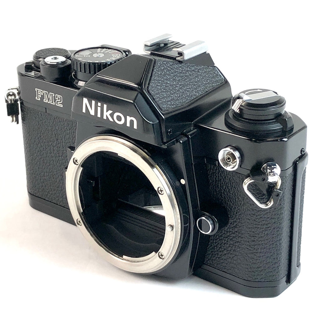 ニコン Nikon NEW FM2 ブラック ボディ フィルム マニュアルフォーカス 一眼レフカメラ 【中古】