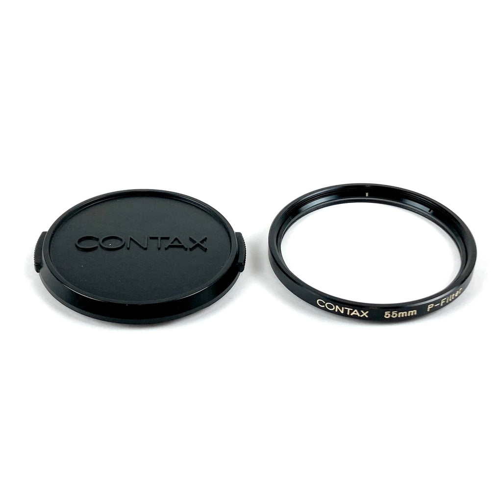 コンタックス CONTAX Aria + PlanarT* 50mmF1.4 プラナー フィルム マニュアルフォーカス 一眼レフカメラ 【中古】