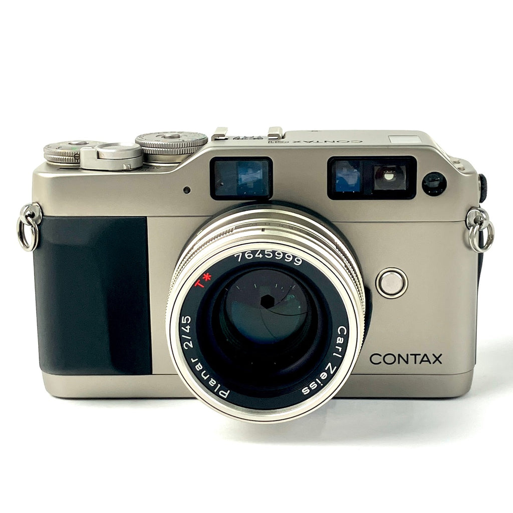 コンタックス CONTAX G1 + Planar T* 45mm F2 プラナー Gマウント フィルム レンジファインダーカメラ 【中古】