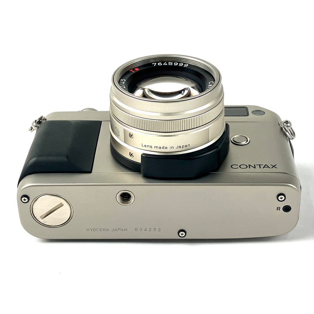 コンタックス CONTAX G1 + Planar T* 45mm F2 プラナー Gマウント フィルム レンジファインダーカメラ 【中古】