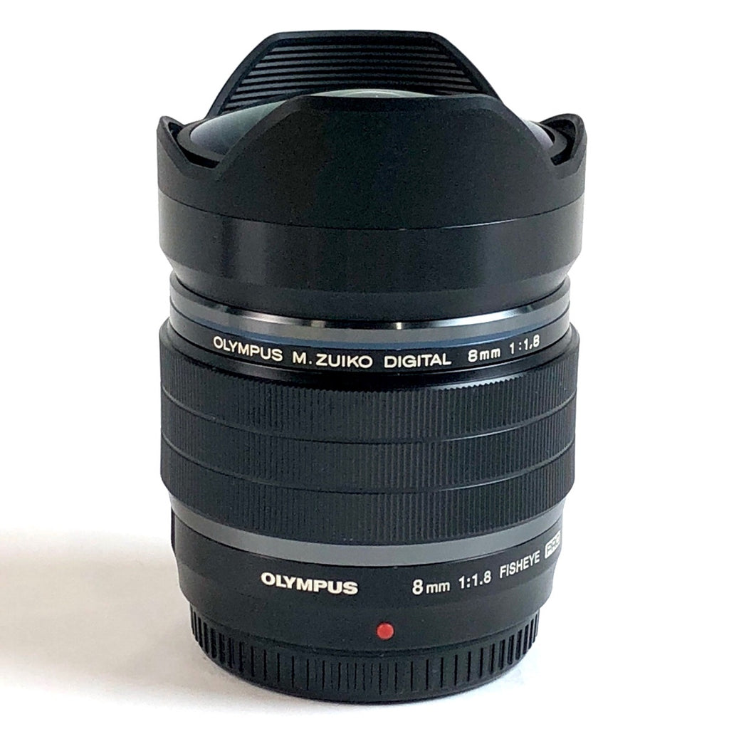 オリンパス OLYMPUS M.ZUIKO DIGITAL ED 8mm F1.8 Fisheye PRO 一眼カメラ用レンズ（オートフォーカス） 【中古】