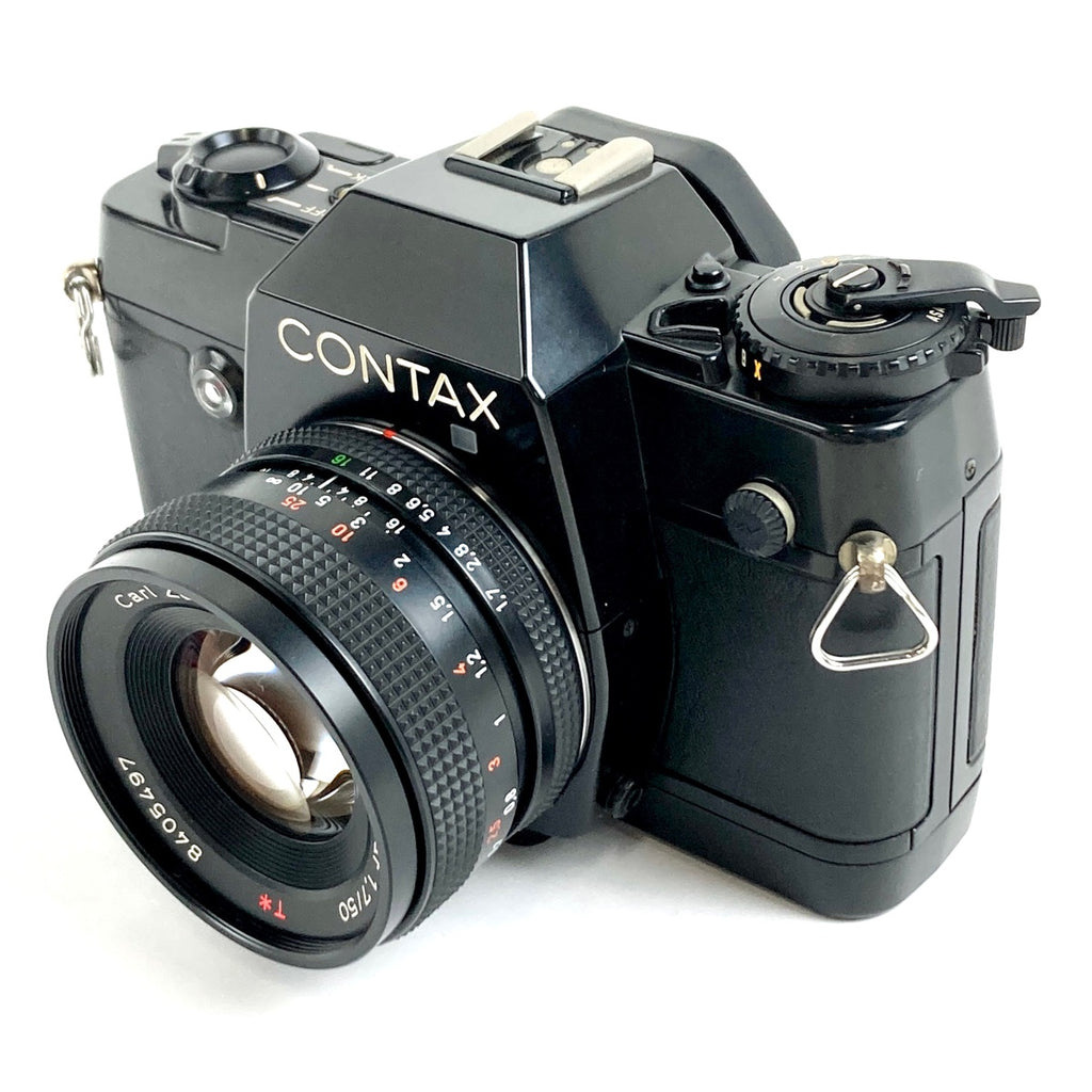 コンタックス CONTAX 137 MA QUARTZ + Planar T* 50mm F1.7 MMJ プラナー フィルム マニュアルフォーカス 一眼レフカメラ 【中古】