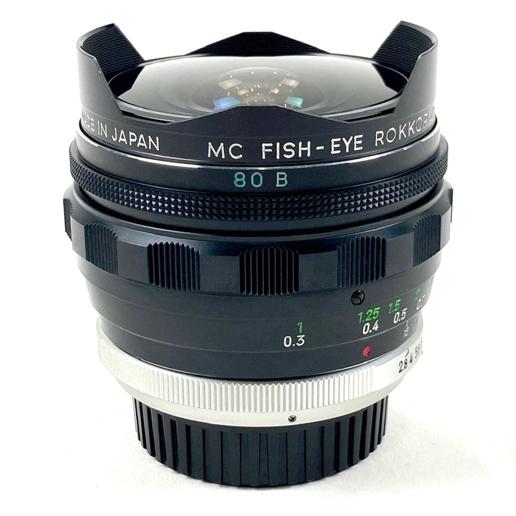 ミノルタ MINOLTA MC FISH-EYE ROKKOR-OK 16mm F2.8 一眼カメラ用レンズ（マニュアルフォーカス） 【中古】