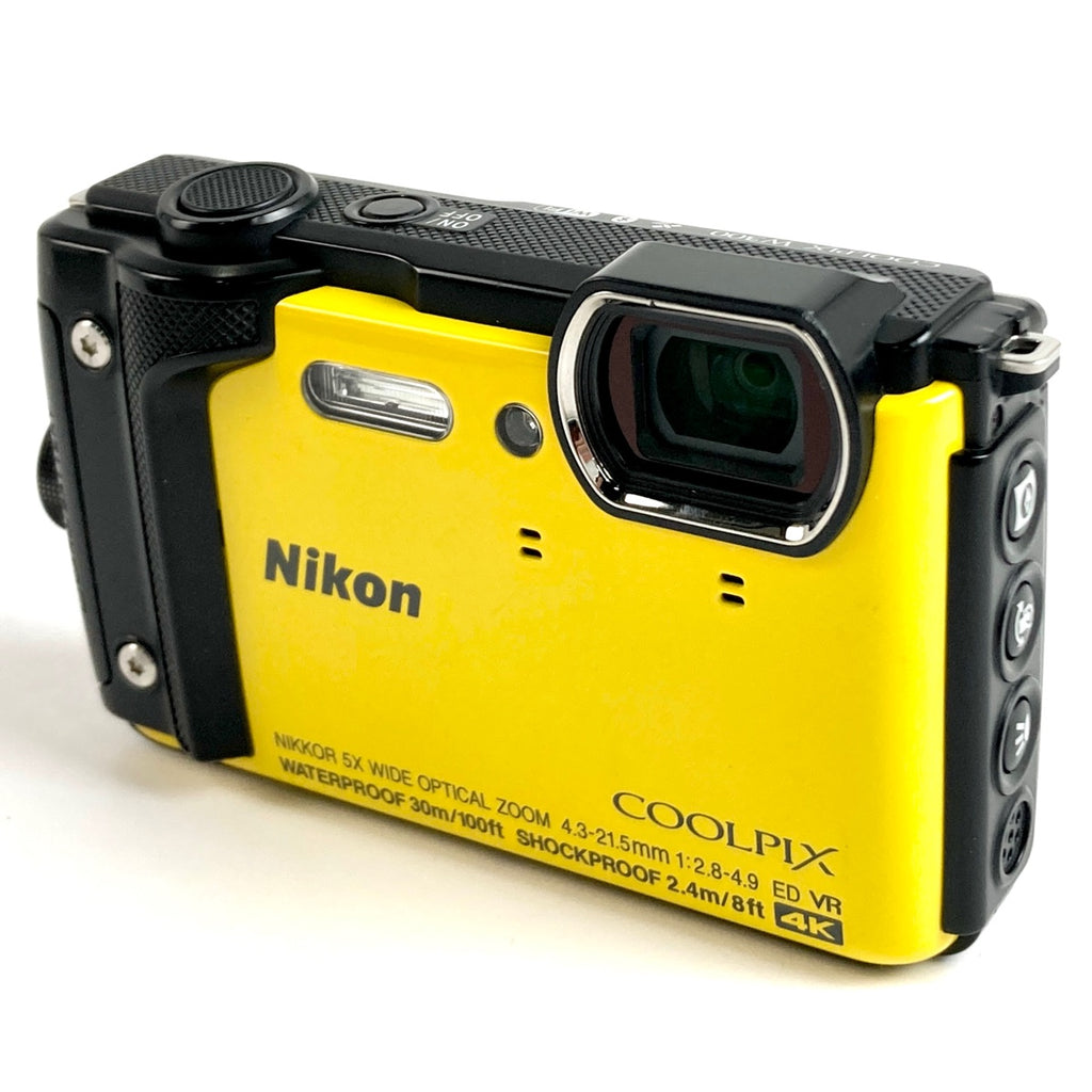 ニコン Nikon COOLPIX W300 イエロー コンパクトデジタルカメラ 【中古】