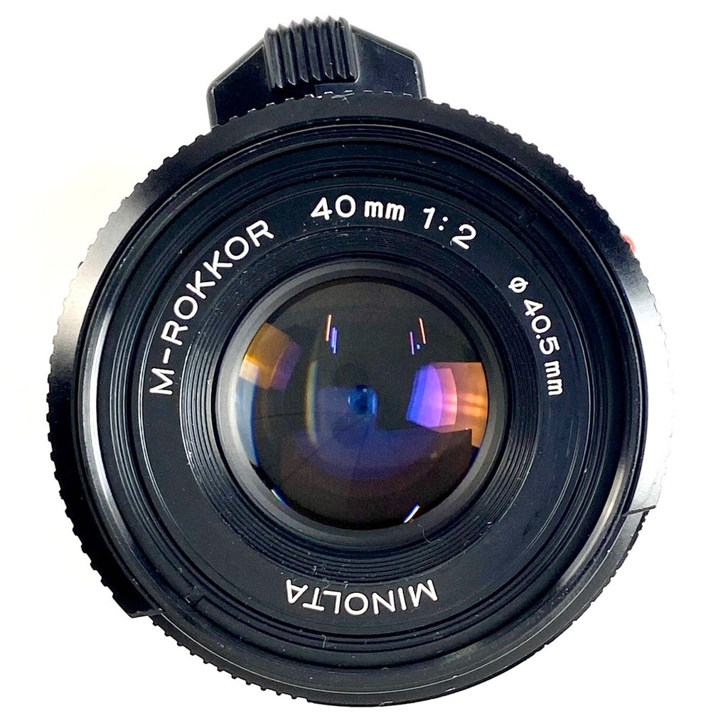 ミノルタ MINOLTA M-ROKKOR 40mm F2 Mマウント (CLE用) レンジファインダーカメラ用レンズ 【中古】