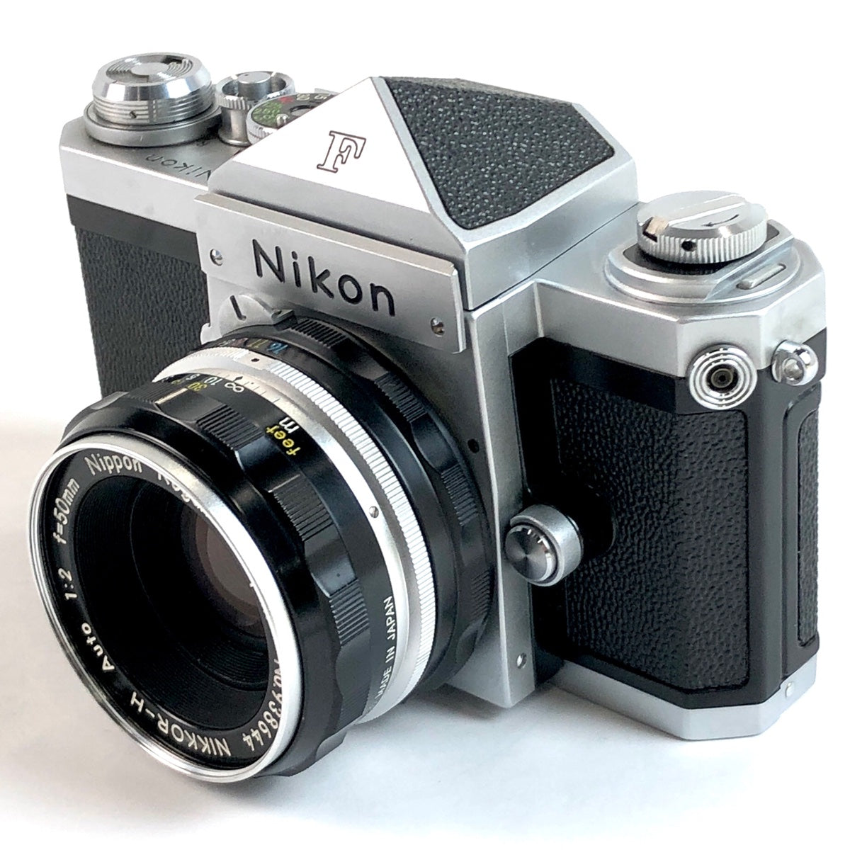 バイセル公式】ニコン Nikon F アイレベル シルバー ＋ NIKKOR-H Auto 50mm F2 フィルム マニュアルフォーカス  一眼レフカメラ 【中古】 - バイセルブランシェ