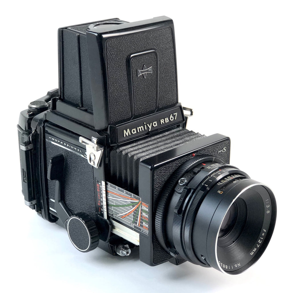 マミヤ Mamiya RB67 プロフェッショナル S ＋ SEKOR C 127mm F3.8 RB67用 中判カメラ 【中古】