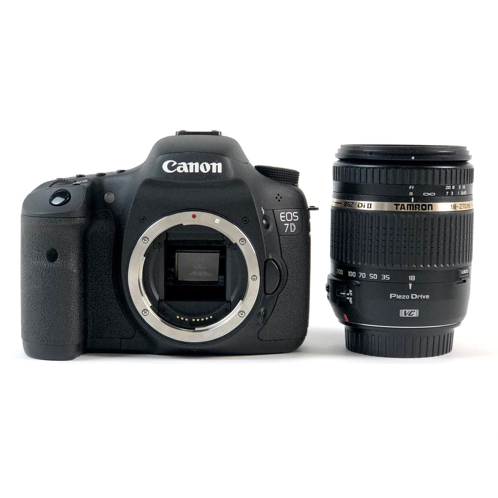 キヤノン Canon EOS 7D + 18-270mm F3.5-6.3 Di II VC PZD B008 (キヤノンEF用) デジタル 一眼レフカメラ 【中古】