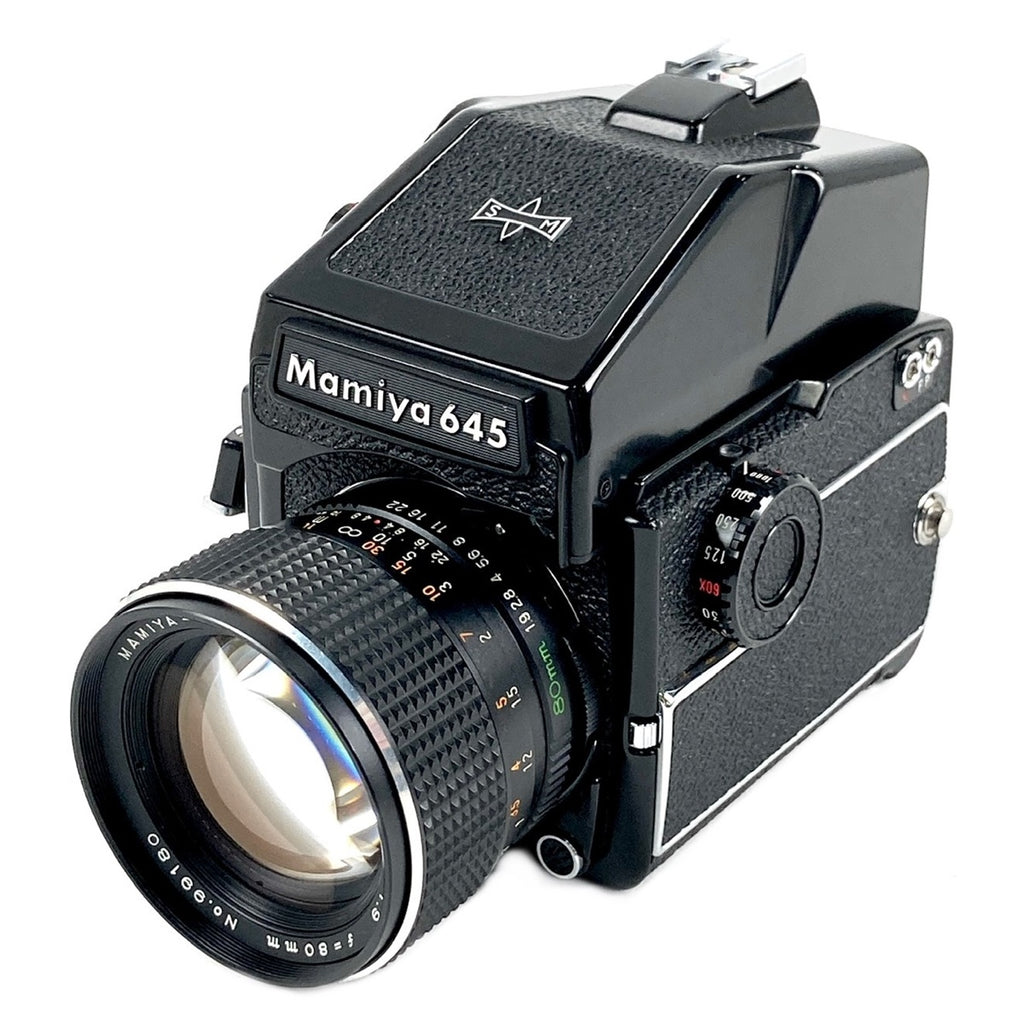 マミヤ Mamiya M645 1000S ＋ C80mm F1.9(645用) 中判カメラ 【中古】