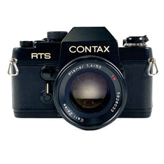 コンタックス CONTAX RTS + Planar T* 50mm F1.4 AE プラナー ［ジャンク品］ フィルム マニュアルフォーカス 一眼レフカメラ 【中古】