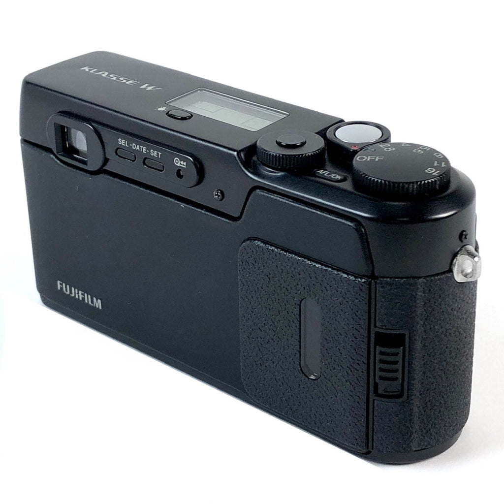 富士フイルム FUJIFILM KLASSE W ブラック フィルム コンパクトカメラ 【中古】