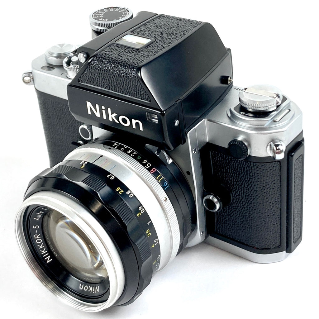 ニコン Nikon F2 フォトミック ＋ NIKKOR-S Auto 50mm F1.4 フィルム マニュアルフォーカス 一眼レフカメラ 【中古】