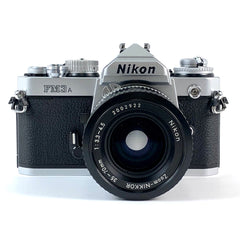 ニコン Nikon FM3A シルバー ＋ Ai-S NIKKOR 35-70mm F3.3-4.5 フィルム マニュアルフォーカス 一眼レフカメラ 【中古】