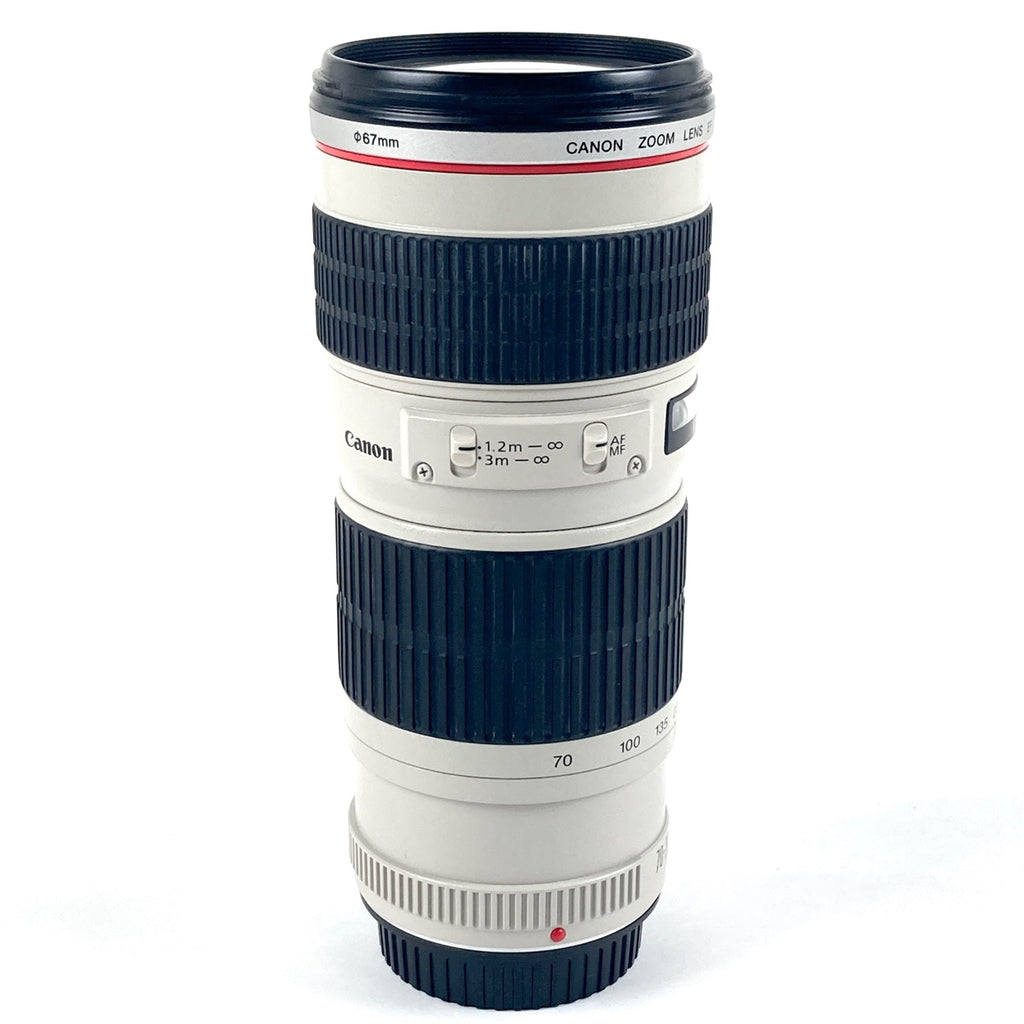 キヤノン Canon EF 70-200mm F4L USM 一眼カメラ用レンズ（オートフォーカス） 【中古】