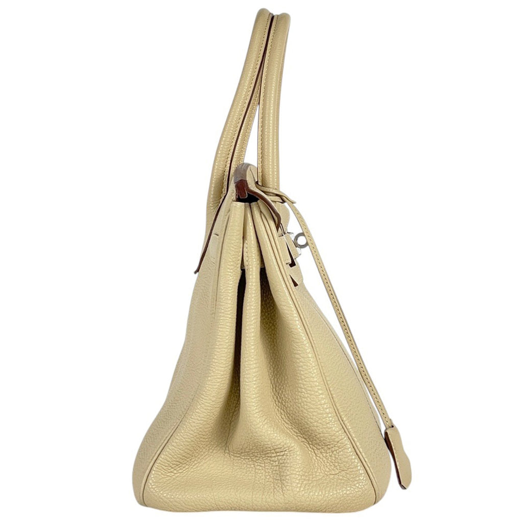 エルメス バーキン 30 ハンドバッグ トゴ ベージュ □L レディース 【中古】brbag