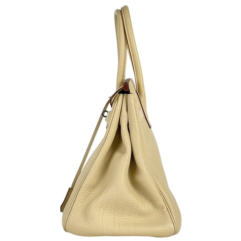 エルメス バーキン 30 ハンドバッグ トゴ ベージュ □L レディース 【中古】brbag