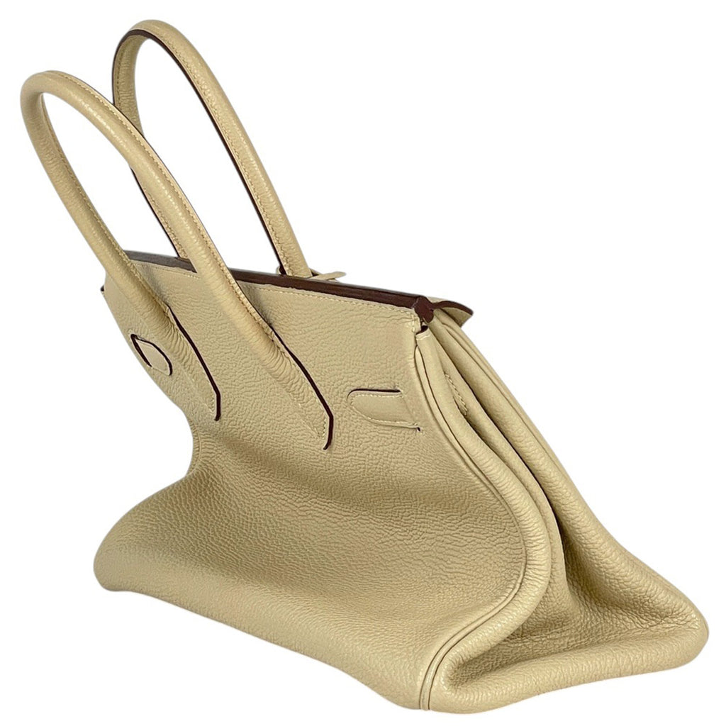 エルメス バーキン 30 ハンドバッグ トゴ ベージュ □L レディース 【中古】brbag