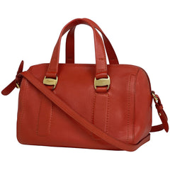 サルヴァトーレフェラガモ ヴァラ ハンドバッグ 2WAY ショルダーバッグ ハンドバッグ レザー レッド レディース 【中古】brbag