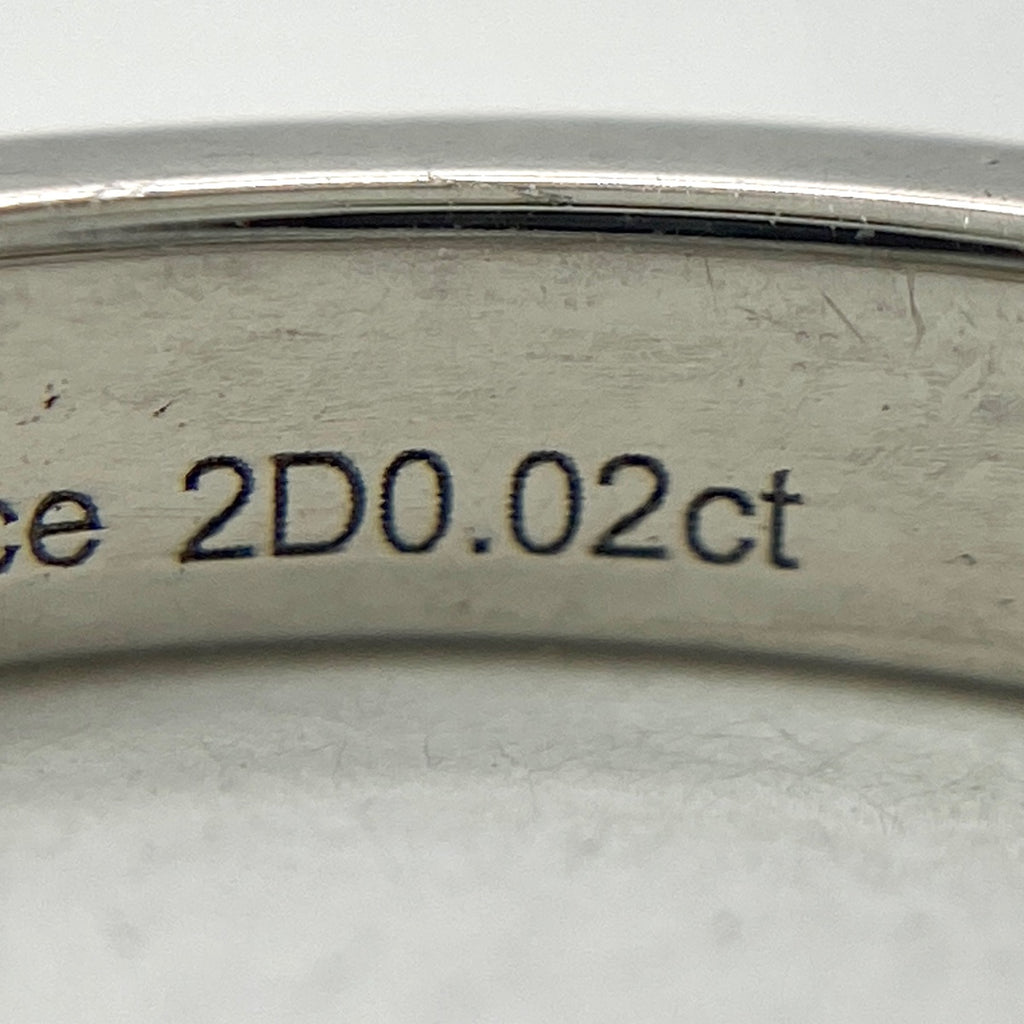 エルメス エヴァー セリエ リング プラチナ 指輪 メレダイヤ リング 8.5号 Pt950 ダイヤモンド レディース 【中古】 
 ラッピング可