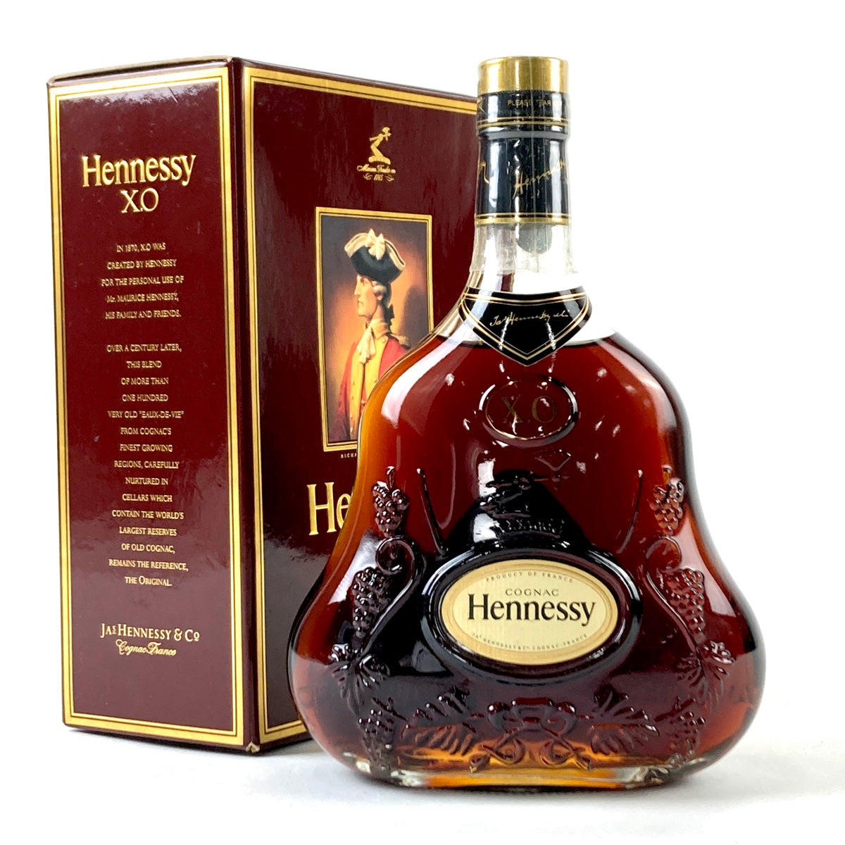 バイセル公式】ヘネシー Hennessy XO 金キャップ クリアボトル 700ml