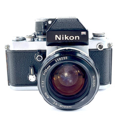 ニコン Nikon F2 フォトミック シルバー + NIKKOR-S.C Auto 55mm F1.2 非Ai フィルム マニュアルフォーカス 一眼レフカメラ 【中古】