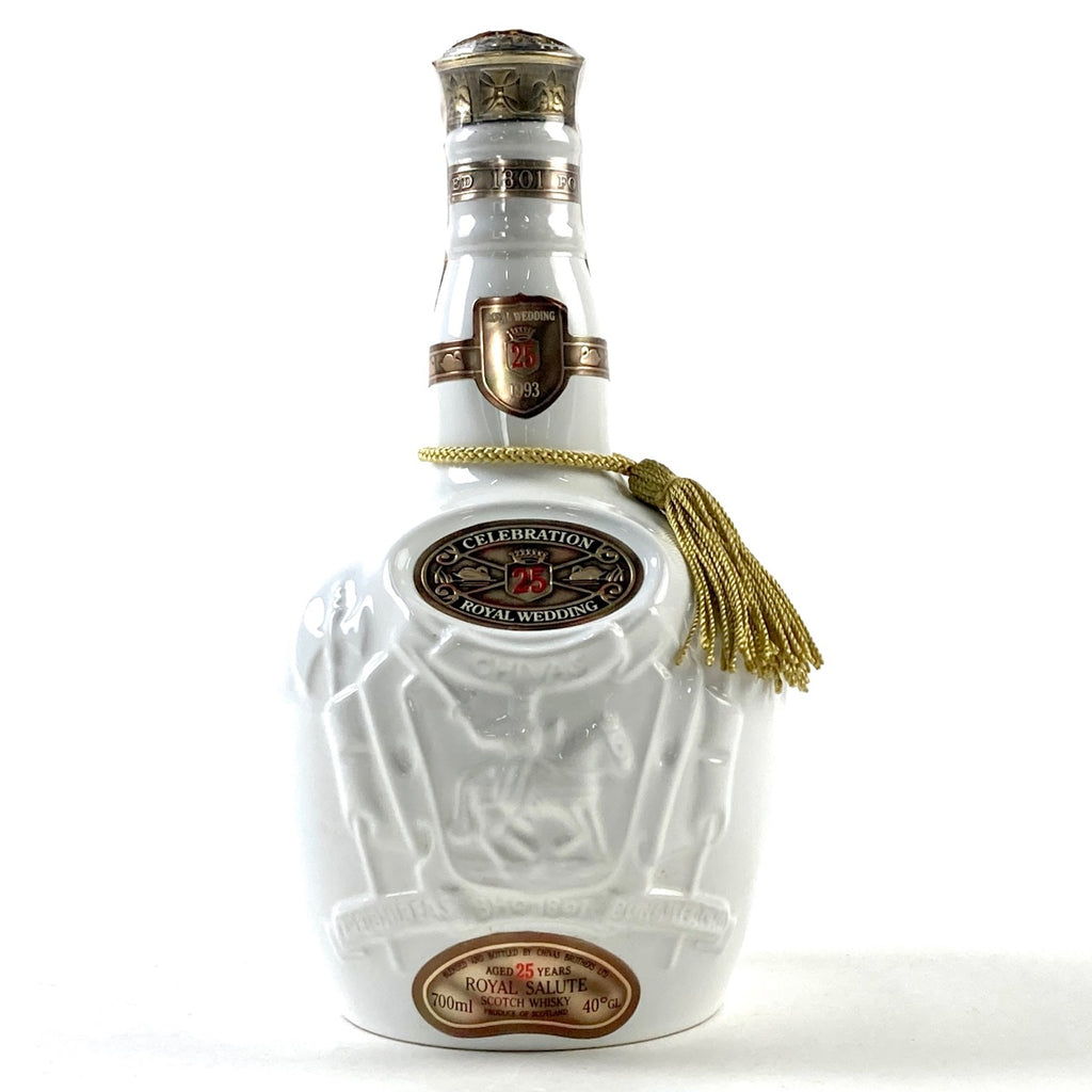 シーバスブラザーズ CHIVAS BROTHERS ロイヤルサルート 25年 ウェディング 700ml スコッチウイスキー ブレンデッド 【古酒】