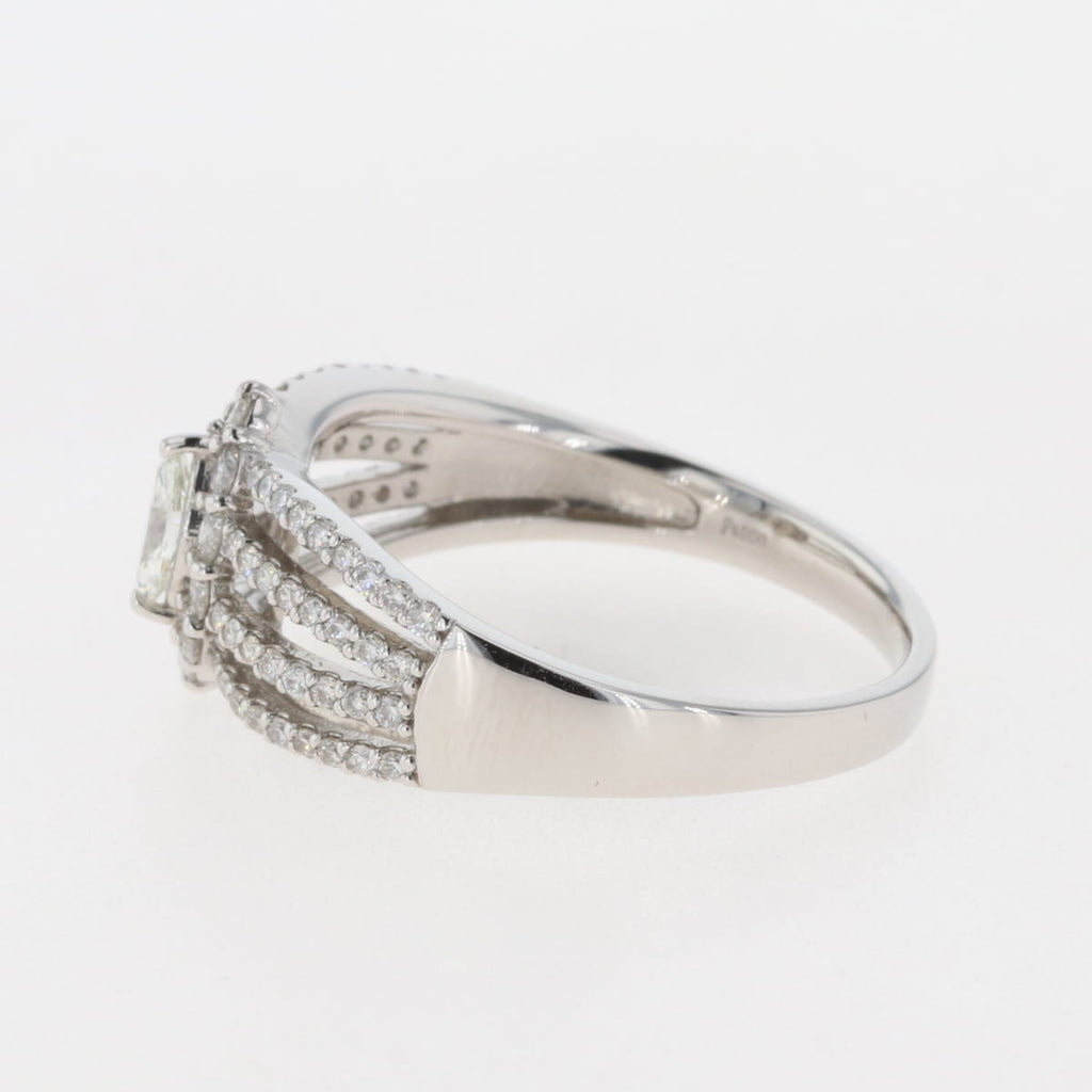 メレダイヤ デザインリング プラチナ 指輪 リング 20号 Pt950 ダイヤモンド メンズ 【中古】 
 ラッピング可