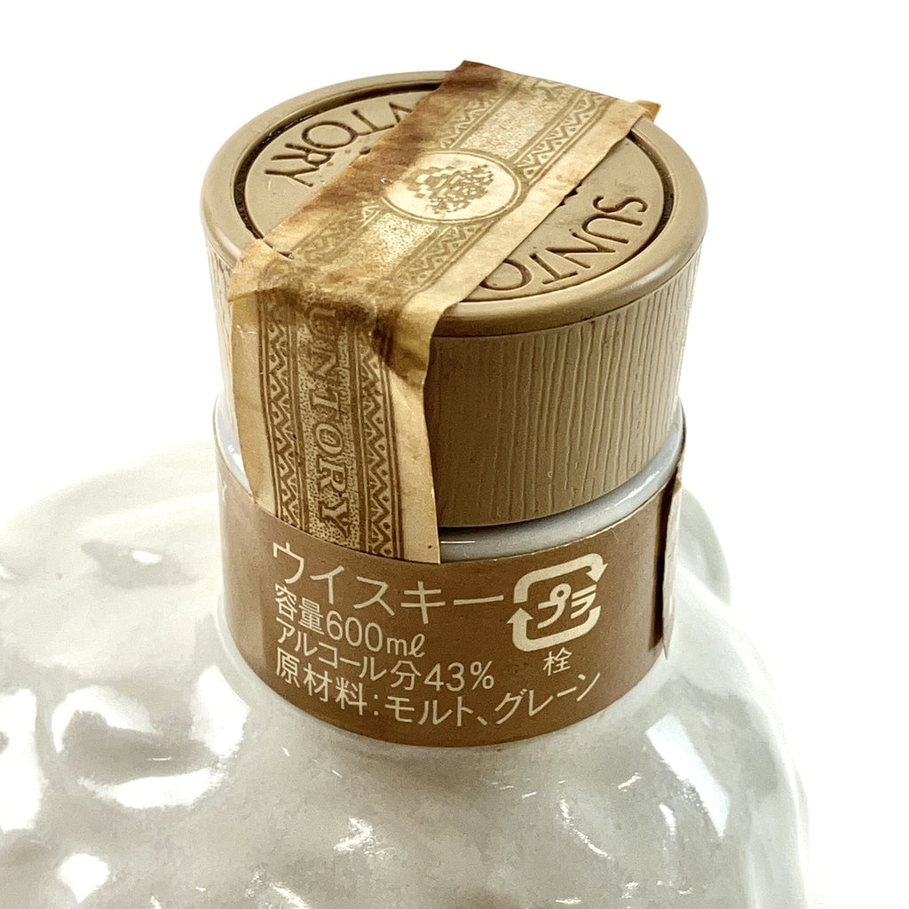 【東京都内限定発送】 サントリー SUNTORY ローヤル 12年 干支ボトル 申 2004年 陶器 600ml 国産ウイスキー 【古酒】