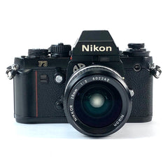 ニコン Nikon F3 アイレベル + Ai-S NIKKOR 28mm F2 フィルム マニュアルフォーカス 一眼レフカメラ 【中古】
