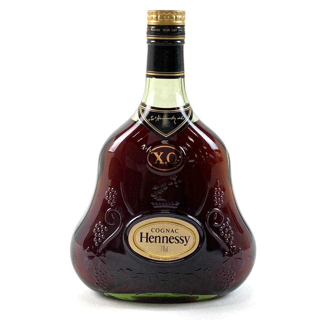 ヘネシー Hennessy XO 金キャップ グリーンボトル 700ml ブランデー コニャック 【古酒】