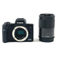 キヤノン Canon EOS Kiss M2 ＋ EF-M 55-200mm F4.5-6.3 IS STM デジタル ミラーレス 一眼カメラ 【中古】