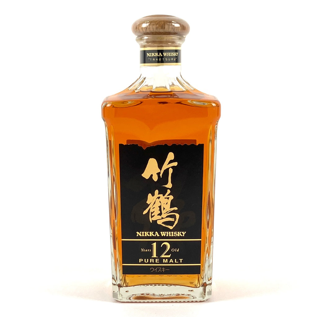 【東京都内限定お届け】ニッカ NIKKA 竹鶴 12年 ピュアモルト 角瓶 660ml 国産ウイスキー 【古酒】