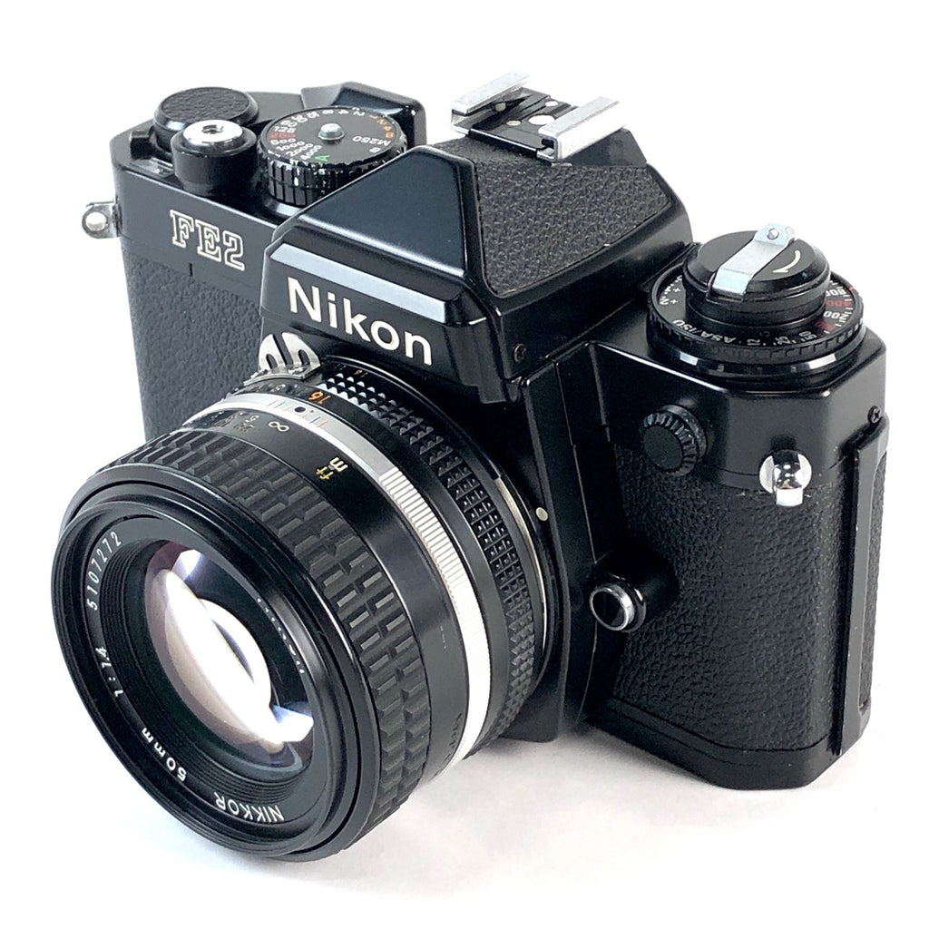 ニコン Nikon FE2 + Ai-S NIKKOR 50mm F1.4 ［ジャンク品］ フィルム マニュアルフォーカス 一眼レフカメラ 【中古】