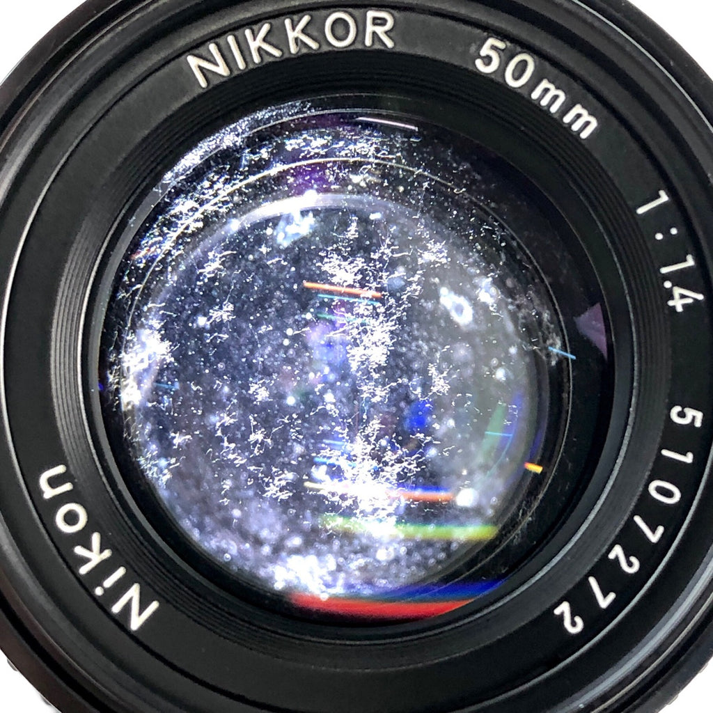 ニコン Nikon FE2 + Ai-S NIKKOR 50mm F1.4 ［ジャンク品］ フィルム マニュアルフォーカス 一眼レフカメラ 【中古】