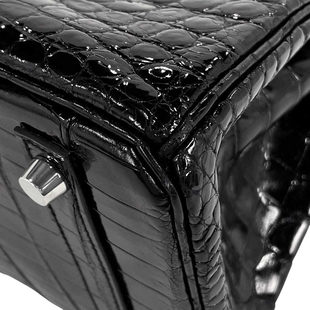 エルメス バーキン 30 ハンドバッグ ニロティカス ブラック □Ｊ レディース 【中古】brbag