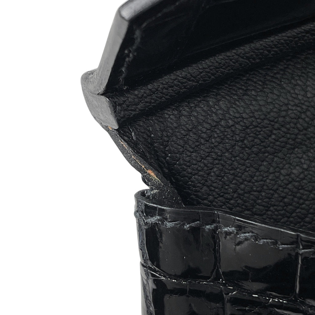 エルメス バーキン 30 ハンドバッグ ニロティカス ブラック □Ｊ レディース 【中古】brbag
