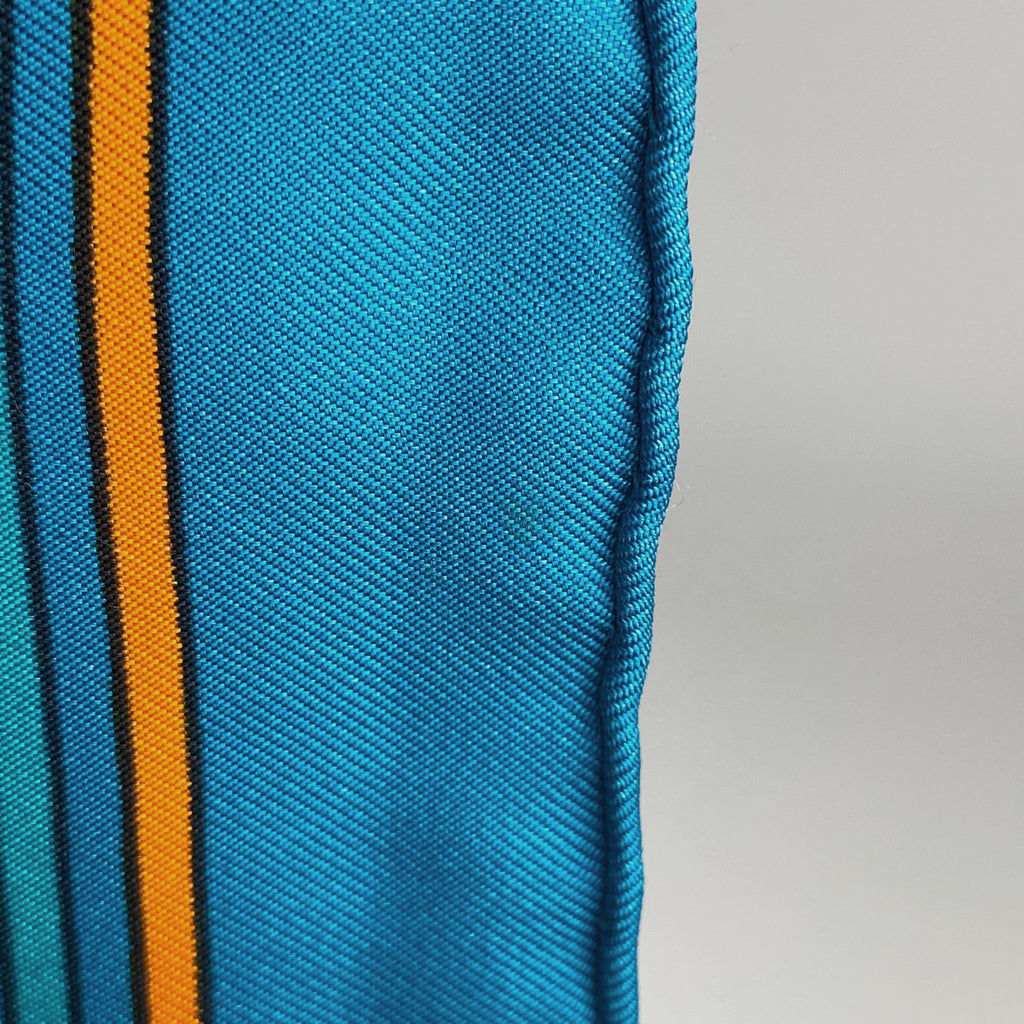 エルメス カレ 90 J.METS サスペンダー柄 ベルト スカーフ シルク グリーン マルチカラー レディース 【中古】brbag