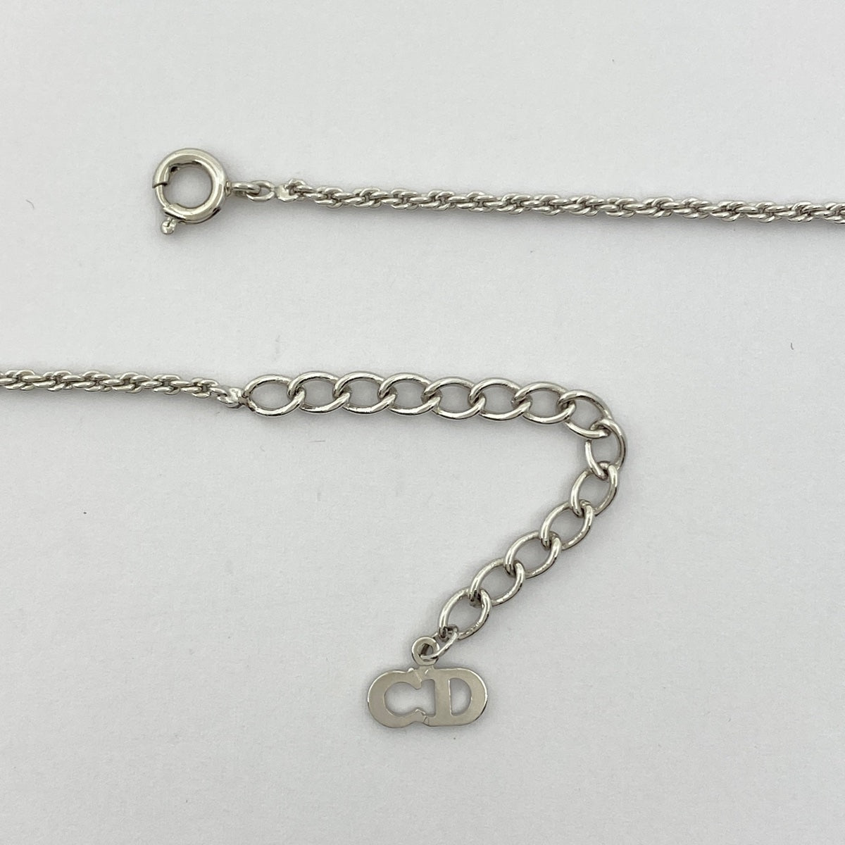 バイセル公式】クリスチャンディオール ロゴ ネックレス CD