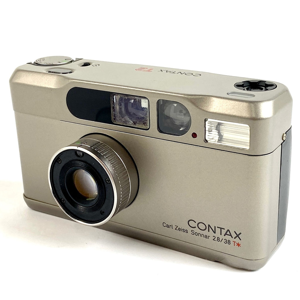 コンタックス CONTAX T2 チタンシルバー ［ジャンク品］ フィルム コンパクトカメラ 【中古】