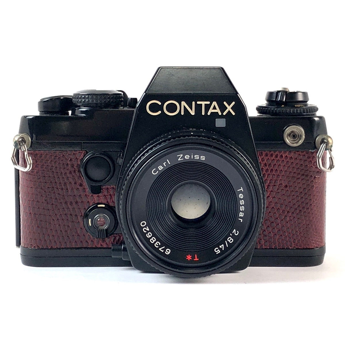 コンタックス CONTAX 139 QUARTZ + Tessar T* 45mm F2.8 AEJ テッサー フィルム マニュアルフォーカス  一眼レフカメラ 【中古】