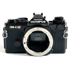 オリンパス OLYMPUS OM-4Ti チタン ブラック ボディ フィルム マニュアルフォーカス 一眼レフカメラ 【中古】