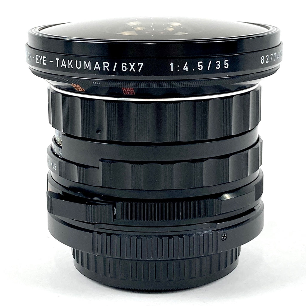 ペンタックス PENTAX FISHEYE-TAKUMAR 6X7 35mm F4.5 67 バケペン用 中判カメラ用レンズ 【中古】