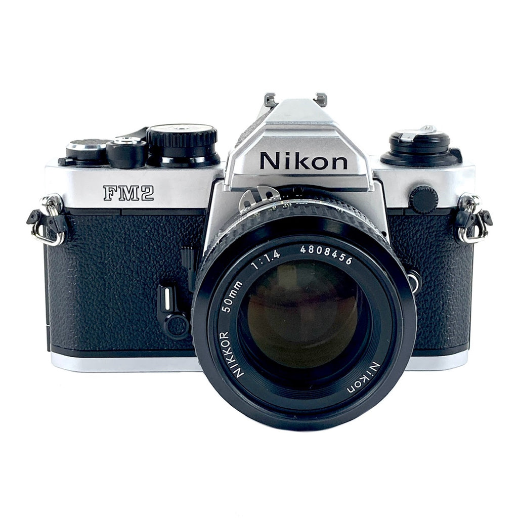 ニコン Nikon FM2+Ai NIKKOR 50mm F1.4 フィルム マニュアルフォーカス 一眼レフカメラ 【中古】