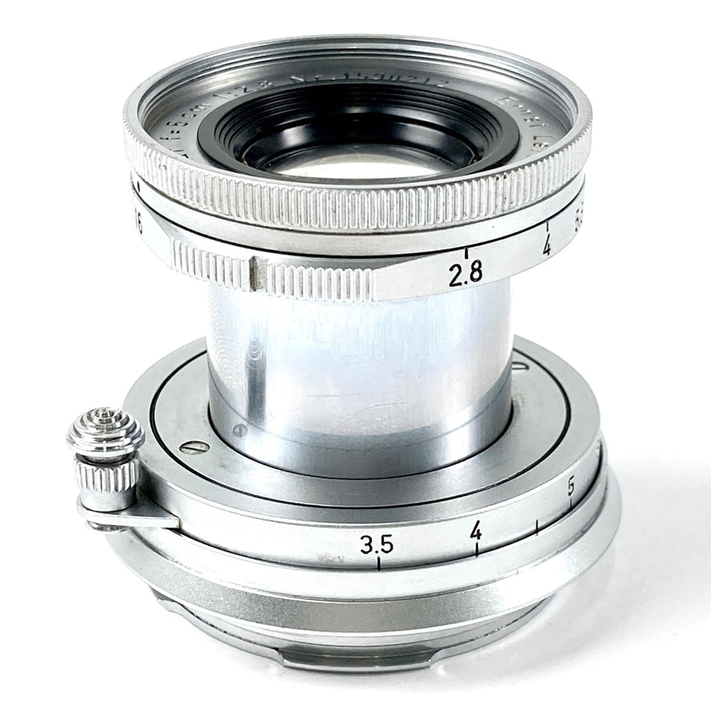 ライカ LEICA ELMAR 50mm F2.8 エルマー 5cm Mマウント レンジファインダーカメラ用レンズ 【中古】