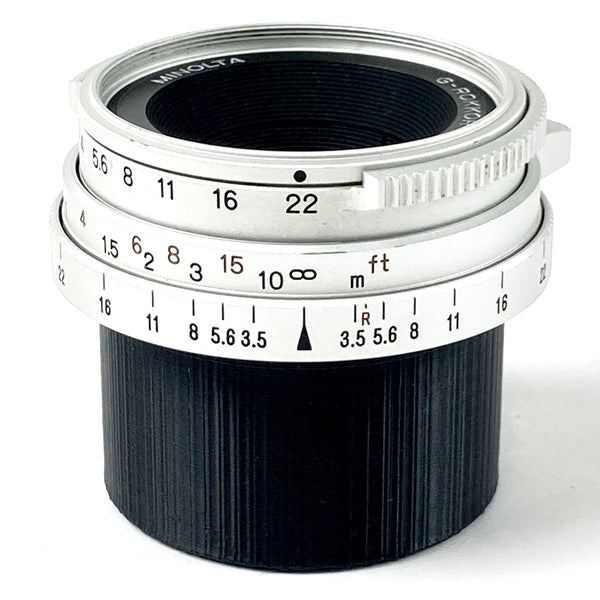 バイセル公式】ミノルタ MINOLTA G-ROKKOR 28mm F3.5 Lマウント L39 レンジファインダーカメラ用レンズ 【中古】 -  バイセルブランシェ